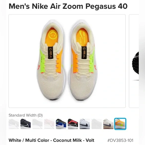 Men's Nike Air Zoom Pegasus 40 - Picture 2 of 2